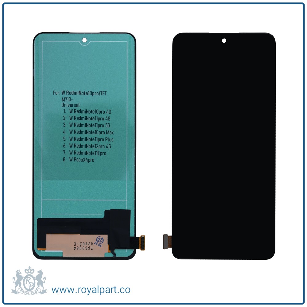 تاچ و ال سی دی شیائومی ردمی نوت 10 پرو 4جی | LCD Xiaomi Redmi Note 10 Pro 4G تاچ و ال سی دی شیائومی ردمی نوت 10 پرو 4جی | LCD Xiaomi Redmi Note 10 Pro 4G