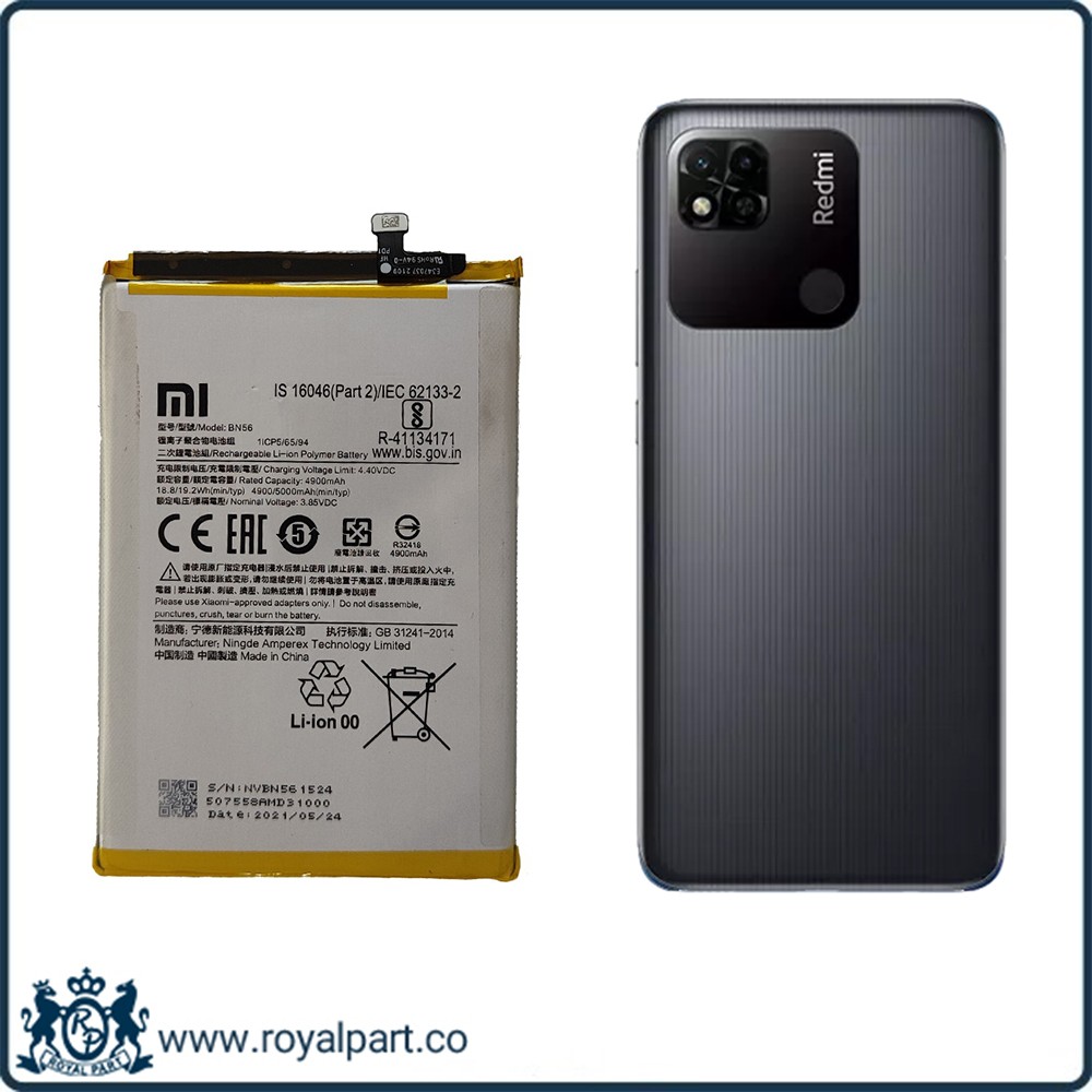 باتری شیائومی ردمی 10آ | Battery XIAOMI Redmi 10A BN56
