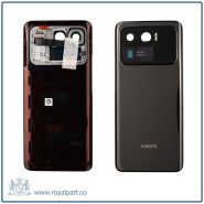 درب پشت و ال سی دی به همراه فلت 100% اورجینال شیائومی می 11 اولترا | Back Cover with LCD MI 11 Ultra ORG-black